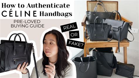 how to authenticate a celine bag|how to find a Celine bag.